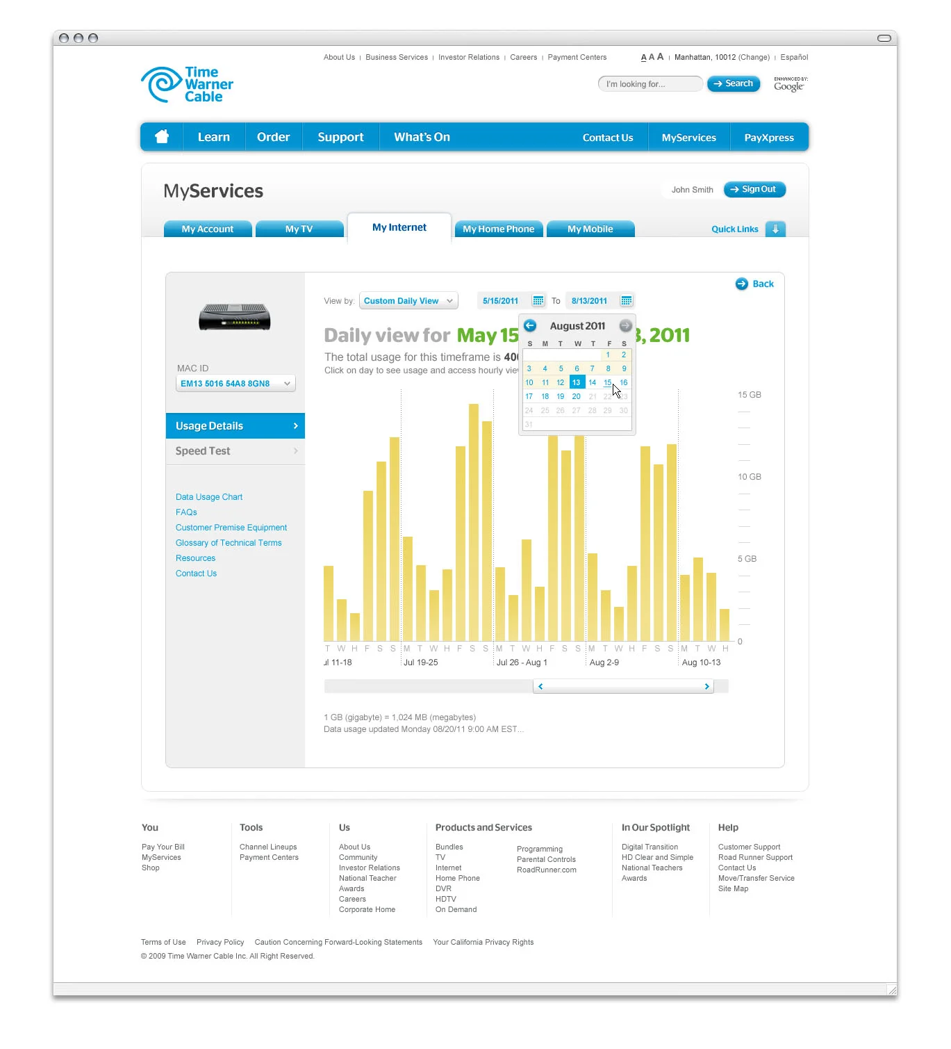 TimeWarnerCable, Brent Brooks