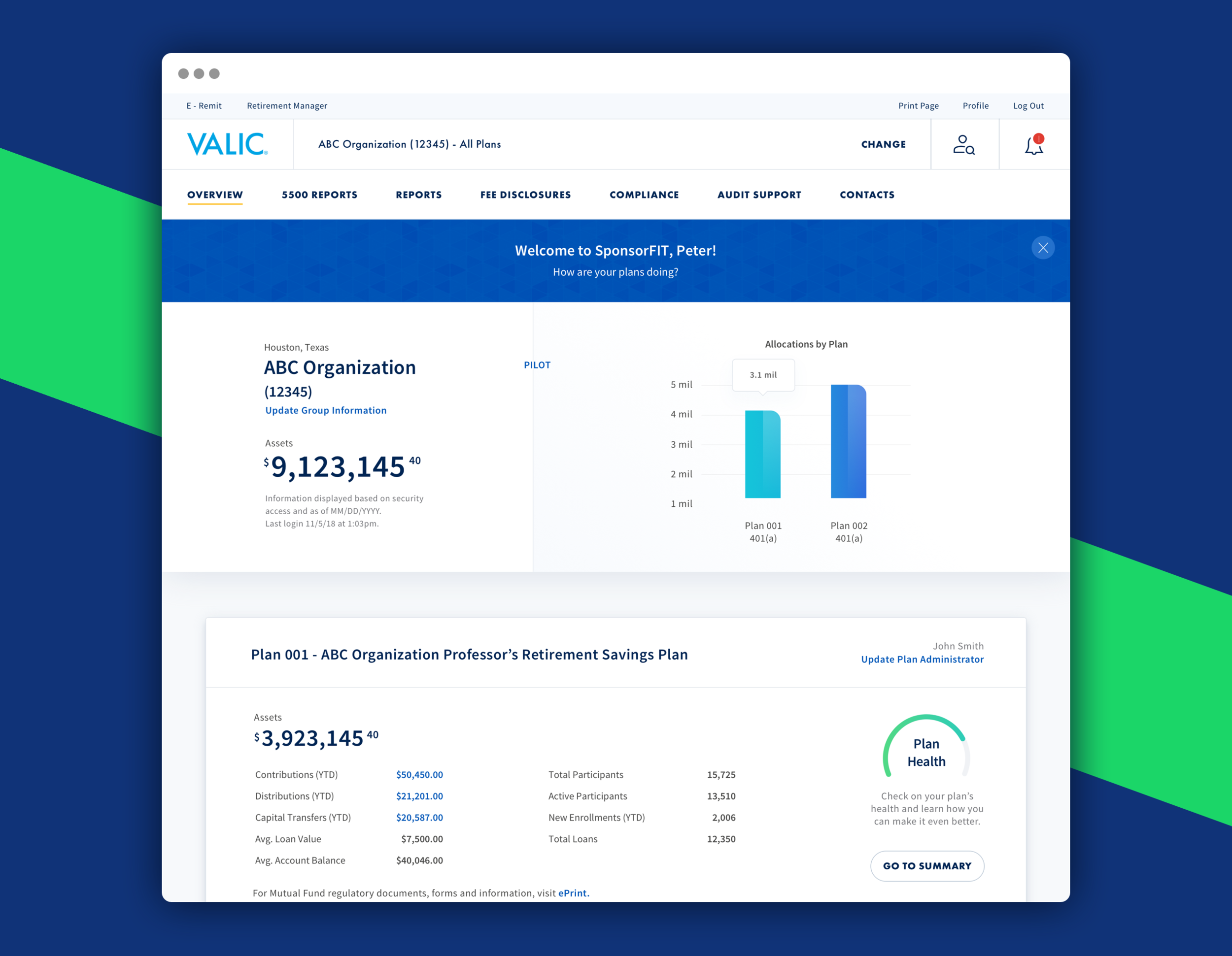 VALIC - Plan Sponsor Administration, Brent Brooks