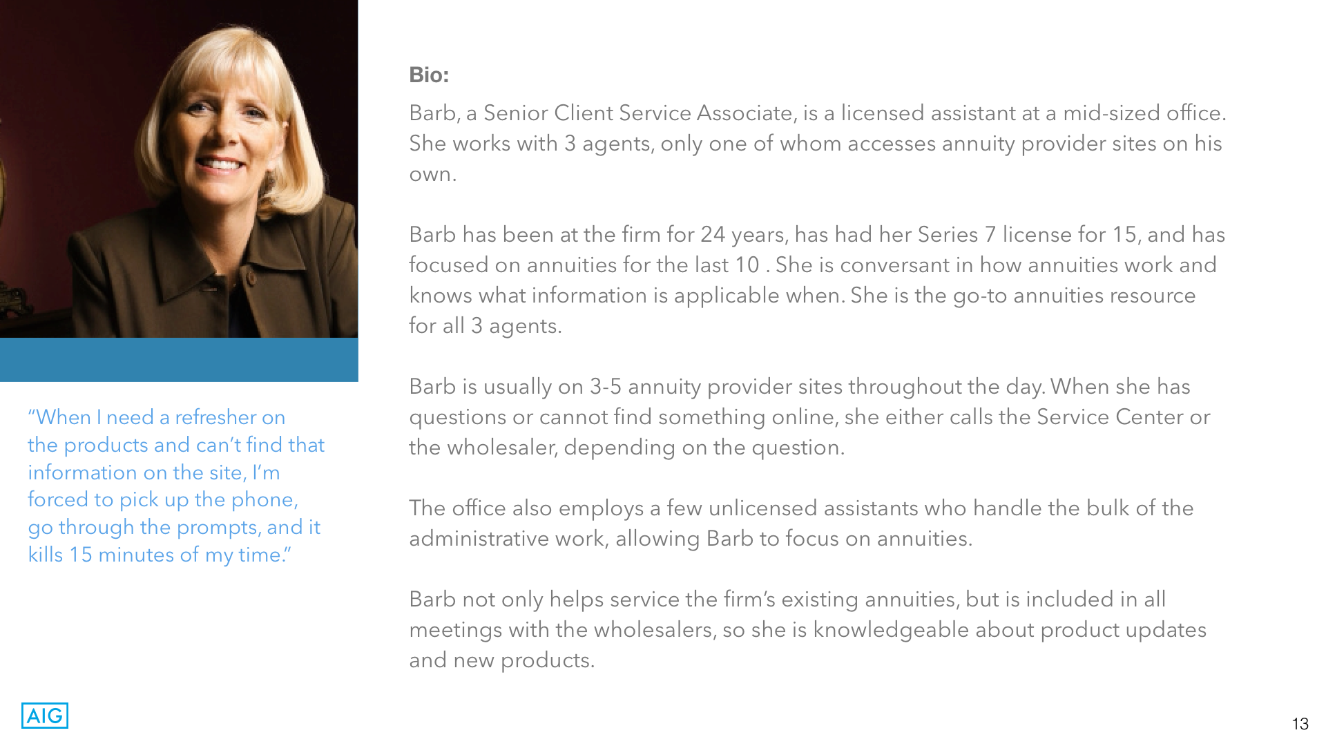 AIG Individual Retirement, Brent Brooks